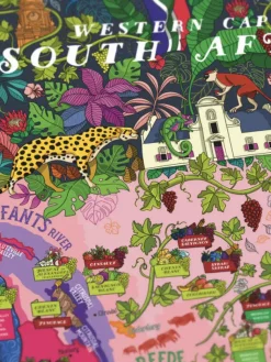 Wein Puzzle »Südafrika«